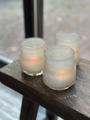 DutZ Collection windlicht Maartje beige - H8 x D8 cm