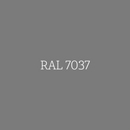 RAL 7037 Dusty Grey - matte muurverf l'Authentique
