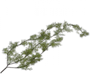 Kunsttak van een hangplant 132 cm