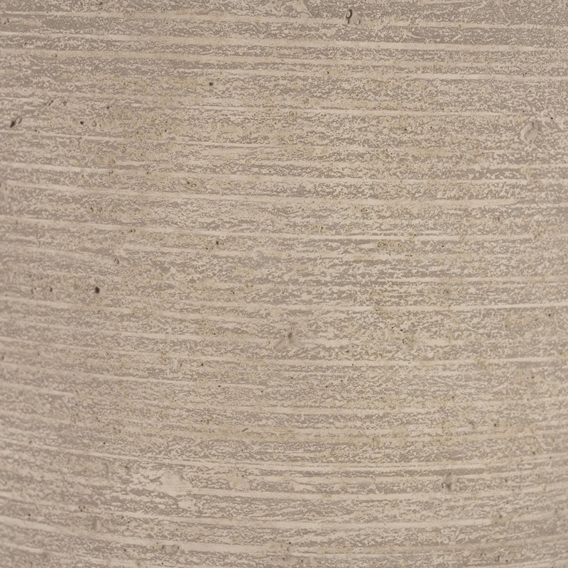 Pot Alvara met ribbels en structuur - 26,5 x 45,5 cm