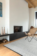 Vloerkleed Loook 614-001-118 Black & White