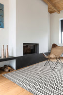 Vloerkleed Loook 615-001-118 Black & White