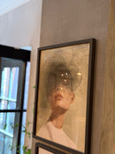 Art print in zwarte lijst - Blind mist - B40 x H50 cm
