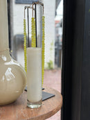 DutZ Collection cilindervaas beige - H25 x D6,5 cm