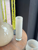 DutZ Collection cilindervaas beige - H25 x D6,5 cm