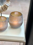 DutZ Collection windlicht Diva in matte amberkleur - H12 x D11 cm