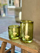DutZ Collection windlicht Olive - D10 x H15 cm