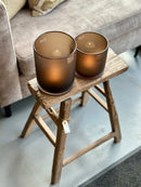 DutZ Collection windlicht Topaz mat - H19 x D15 cm