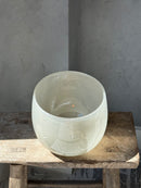 DutZ Collection windlicht in beigekleur - H18 x D18 cm