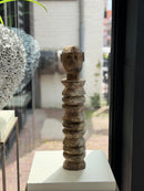 Houten geluksbeeldje