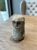 Gelukspop van steen - 10x9x18 cm