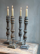 Kandelaar Sisi - Verweerd hout -