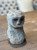 Gelukspop van steen - 10x9x18 cm