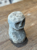 Gelukspop van steen - 10x9x18 cm