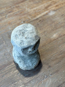 Gelukspop van steen - 10x9x18 cm