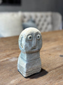 Gelukspop van steen - 8x6x16 cm