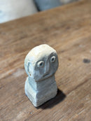 Gelukspop van steen - 8x6x16 cm