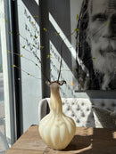 Vaas Bolgheri in beigekleur - 24x45 cm