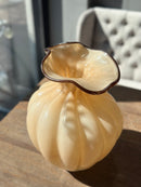 Vaas Bolgheri in beigekleur - 25,5x36 cm