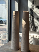 Hoge smalle vaas Soave - light brown - 17x76 cm