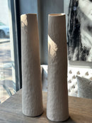 Hoge smalle vaas Soave - light brown - 17x76 cm