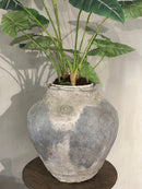 Authentieke stenen waterkruik - H48 x D40 cm