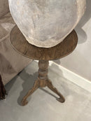 Wijntafel van vergrijsd hout - D50 x H75 cm