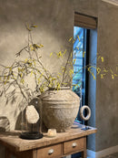 Authentieke waterkruik van steen - D50 x H57 cm