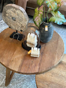 Set van 2 salontafels in naturelkleur - 80 cm & 60 cm