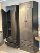 Kast Maartje van Aura Peeperkorn – 2-deurs in antraciet – 50x75x220 cm