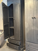 Kast Maartje van Aura Peeperkorn – 2-deurs in antraciet – 50x75x220 cm