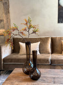 Kunsttak met oranje besjes - 100 x 55 cm