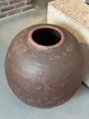 Authentieke Chinese kruik in donkerrode kleur – 50x70 cm