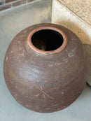 Authentieke Chinese kruik in donkerrode kleur – 50x70 cm