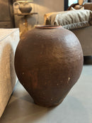 Authentieke Chinese kruik in donkerrode kleur – 50x70 cm