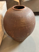 Authentieke Chinese kruik in donkerrode kleur – 50x70 cm