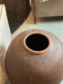 Authentieke Chinese kruik in donkerrode kleur – 50x70 cm