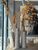 Kunsttak Mimosa met oranje bolletjes - 157 cm