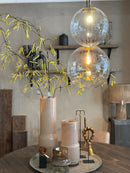 Kunsttak Hazelaar met gelige staartjes – 170 cm