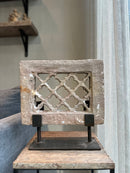 Stenen ornament op statief - 12x30x37 cm