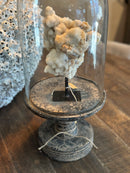 Houten stolp op voet - D21 x H50 cm