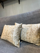 Goud fluffy kussen - Elgia Gold CLAUDI - 30x45 cm