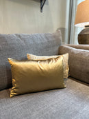 Goud fluffy kussen - Elgia Gold CLAUDI - 30x45 cm