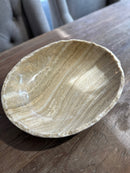 Schaal van onyx ovaal – 36x29x7 cm