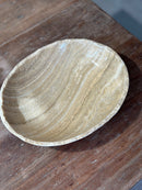 Schaal van onyx ovaal – 36x29x7 cm