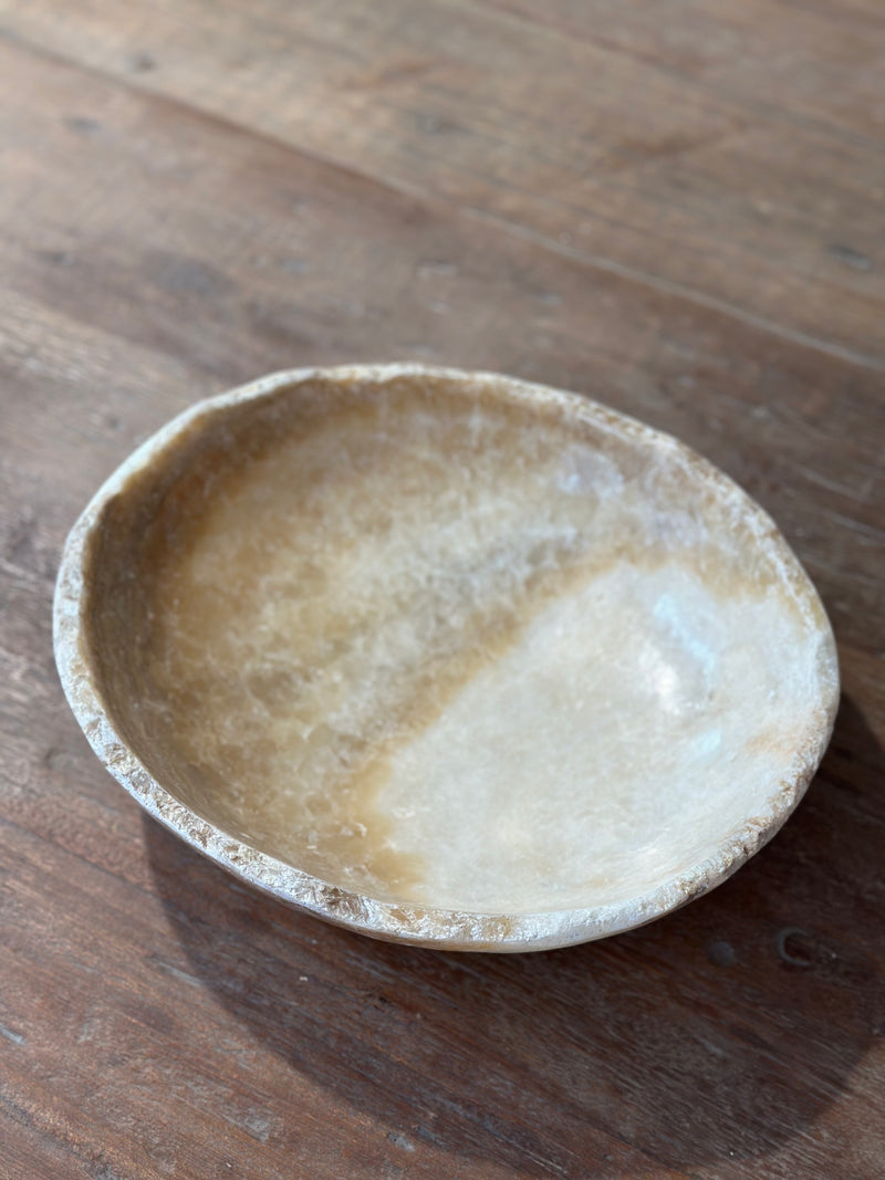 Schaal van onyx ovaal – 29x25x7 cm
