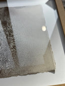 Schilderij met gestructureerde abstracte kunst – blank hout – 32x42 cm