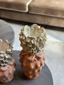 Peach kleurige vaas Ciro – 17x40 cm