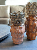 Peach kleurige vaas Ciro – 15x32 cm