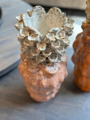 Peach kleurige vaas Ciro – 15x32 cm